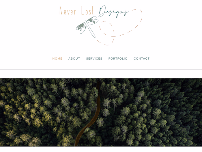 Web Design - Never Lost Designs