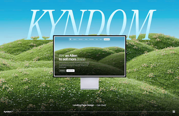 Landing Page - SAAS UI Design