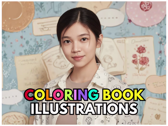 Coloring Book Illustrations