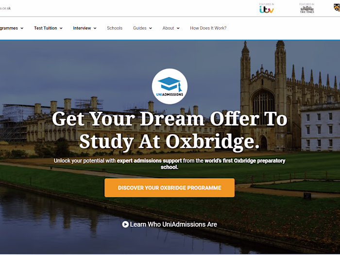 Oxbridge Application Support | UniAdmissions | World’s First Ox…