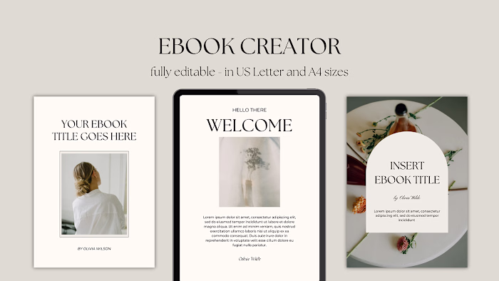 CLEAN / EBook Design Template on Behance