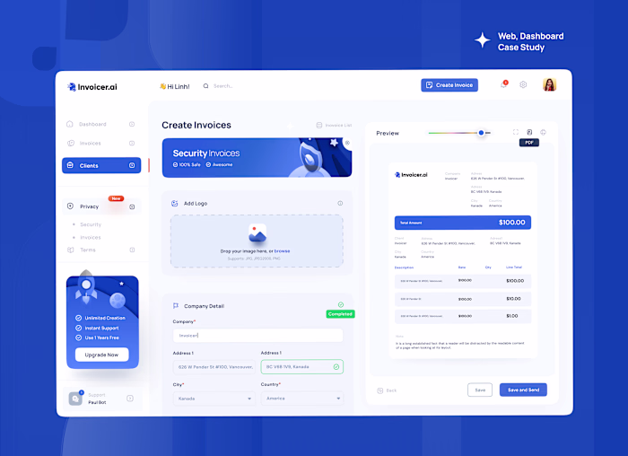 Dashboard Design Case Study on Behance