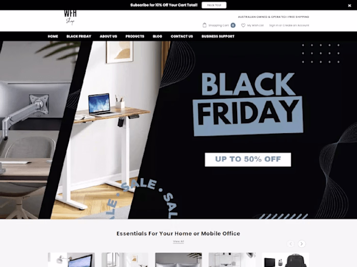 WFHshop | Australian Business