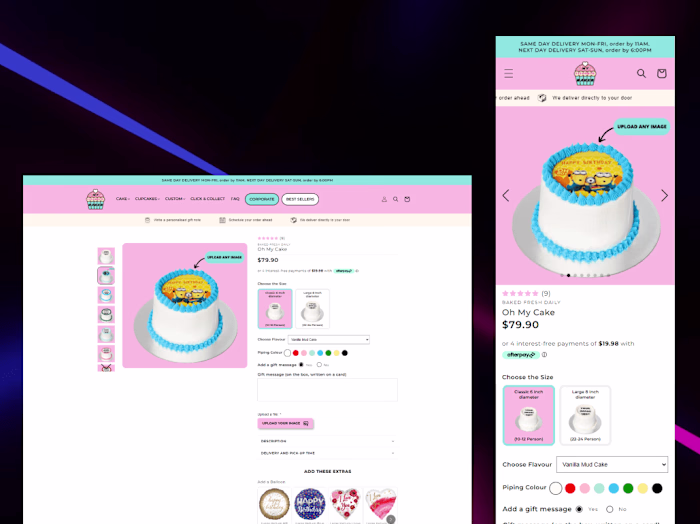 Myfavoritebaker Product Page