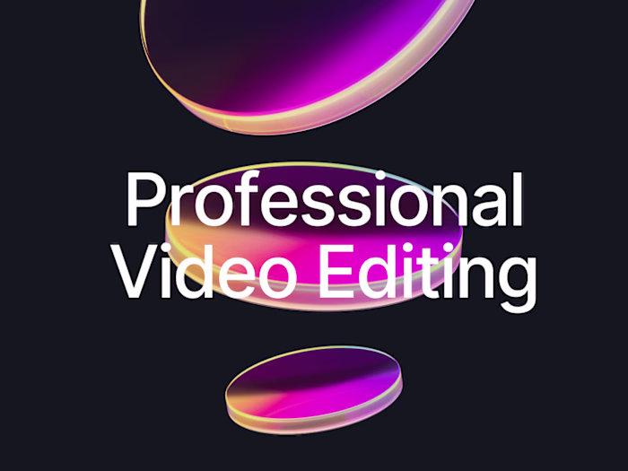 Professionally edited video for a client