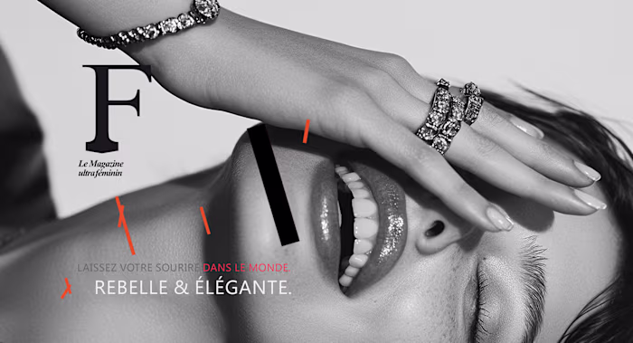 Bold Visual Identity for F Mag
