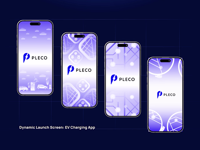 Dynamic Launch Screen: EV Charging App