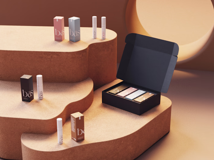 BĀS Skincare Branding & Packaging design