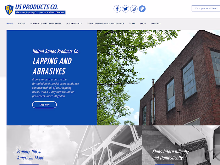 US Products | Manufacturing Lapping Compounds since 1917