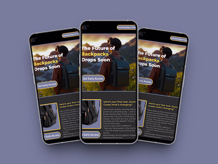 Figma Email Flows | Newsletter |Informative newsletter