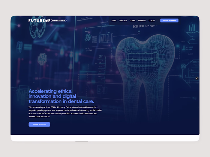 Furtureofdentistry website 