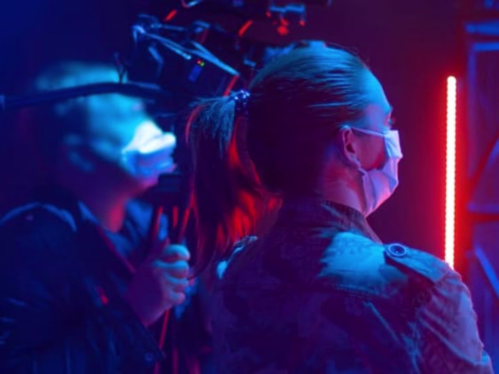 Portfolio website for a video production company