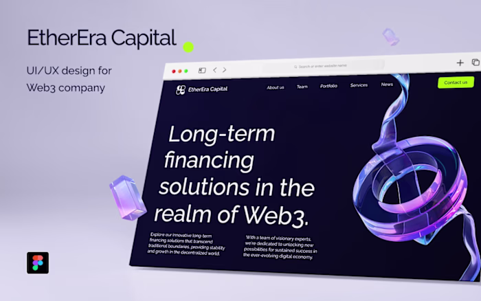 Framer Design and Development for Fintech Company
