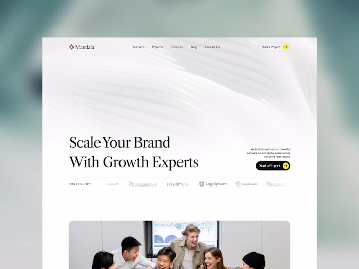 Marketing Agency Framer Development