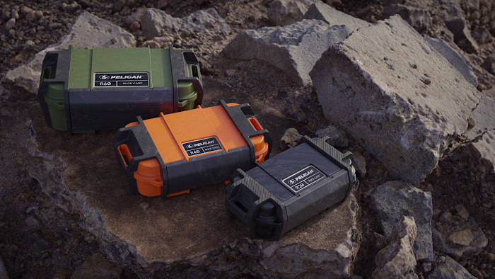 Pelican RUCK Cases: Product Renders