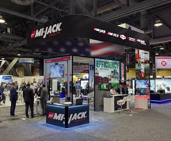 Mi-Jack's booth at the 2025 IANA Expo (20'x30')