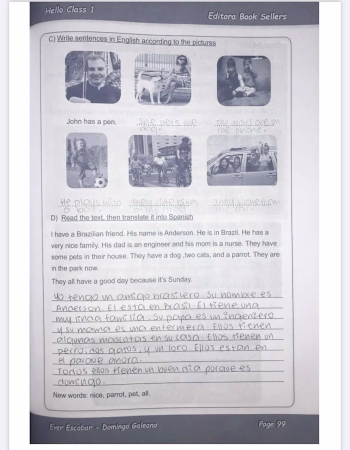 translation english-spanish