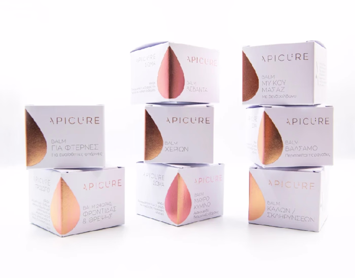 Apicure Balm - packaging and rebrading
