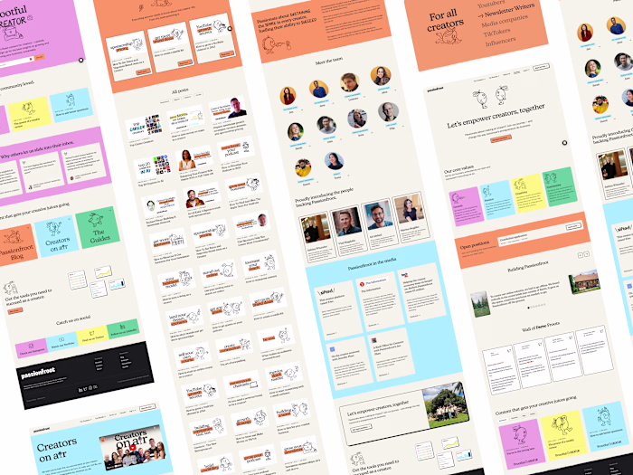 How We Built Passionfroot a Stunning Website