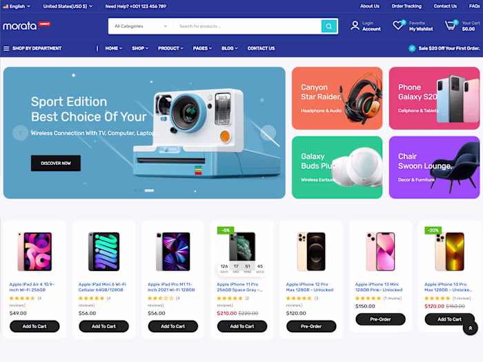 Shopify Mart Store