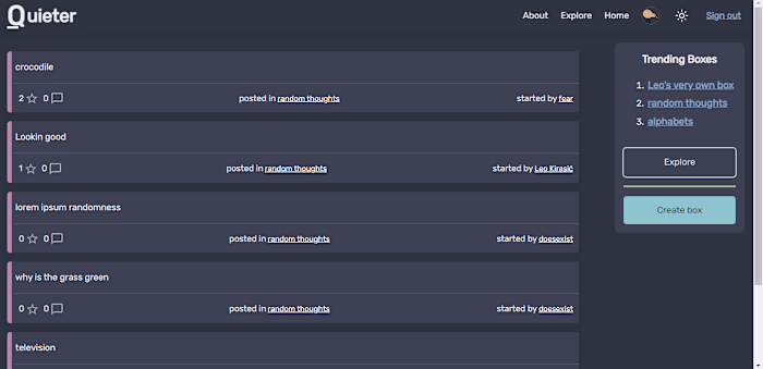 Social media application in React and Firebase