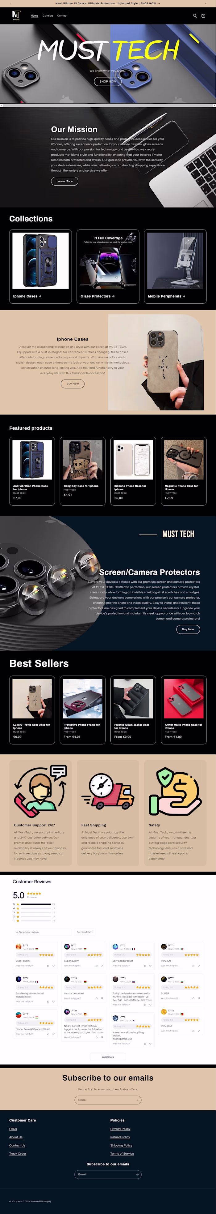 Shopify Dropshipping Store