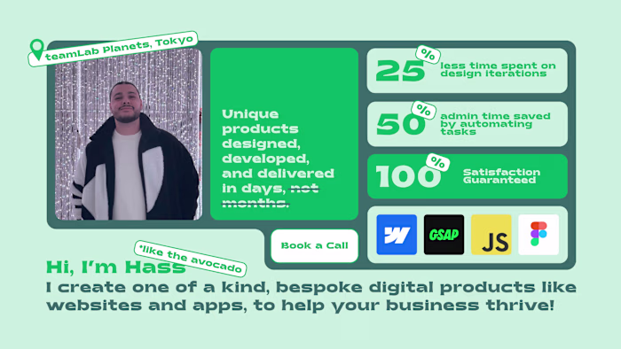 Hass | Upcoming Portfolio