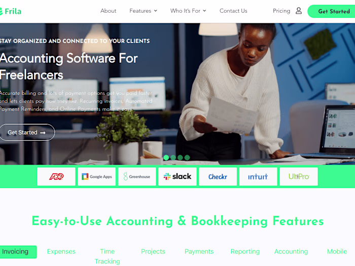 Software for businesses and freelancers