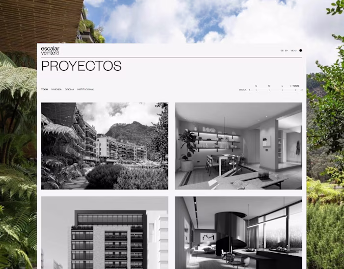 Escalar Portfolio Website