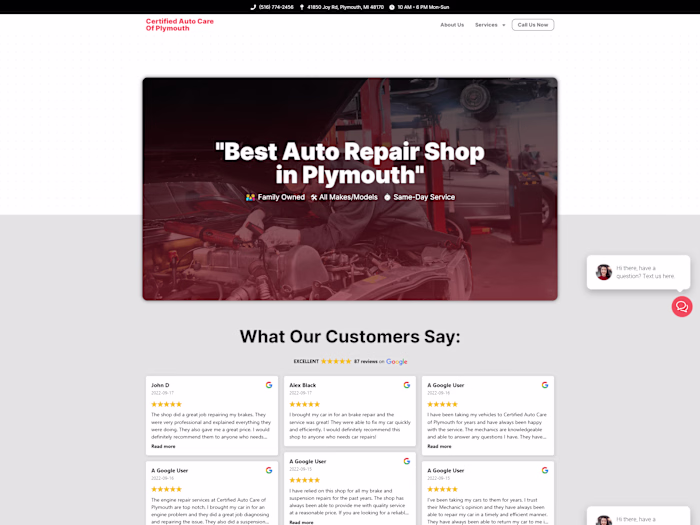 Certified Auto Care of Plymouth