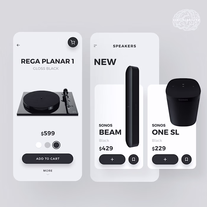 Audio Products Concept App