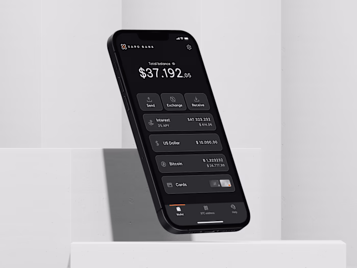 Xapo Bank - Crypto Mobile Banking App