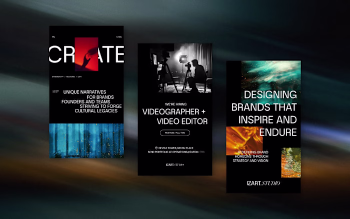 Izart Studio | Brand Identity