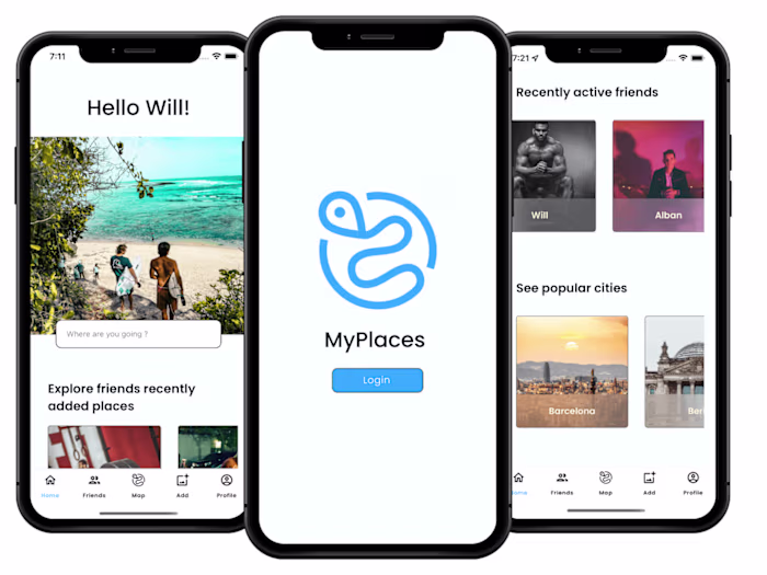 MyPlaces Mobile App