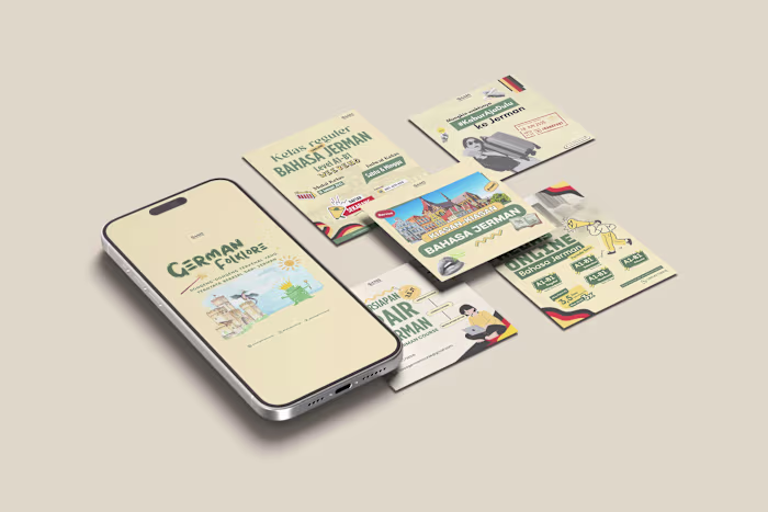Oasis German Course | Social Media Design