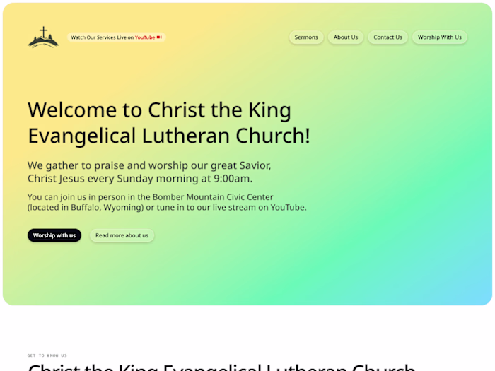 Custom Website & Marketing Strategy for a New Church