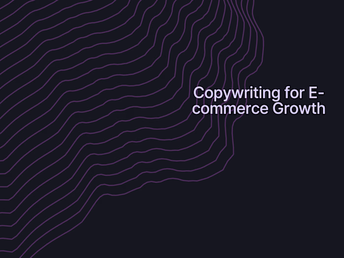 Copywriting for E-commerce Growth