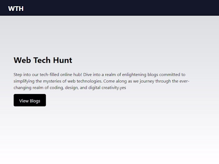 Web Tech Hunt