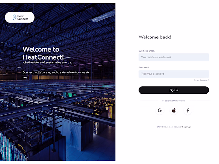 HeatConnect - B2B Waste Heat Recovery Platform
