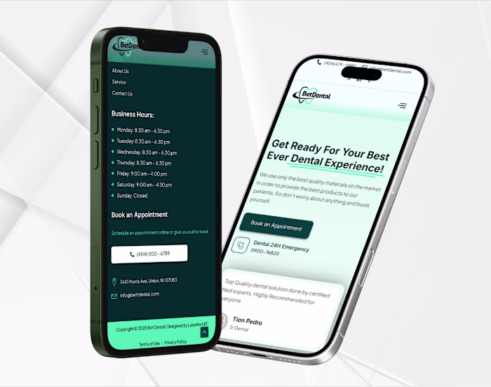 Dental Practice WordPress - Professional Healthcare Website 