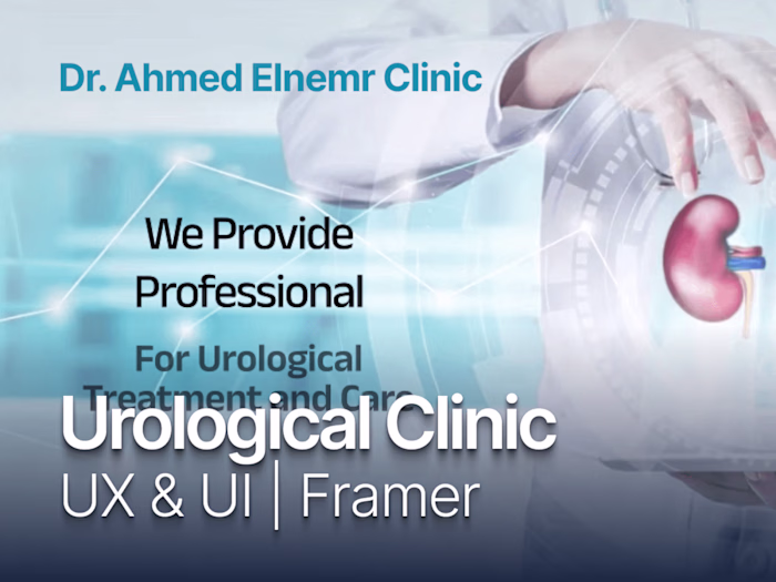 User-Friendly Clinic Website Design | Urological Clinic