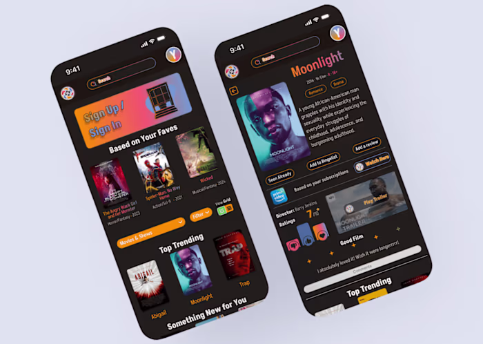 CineNet Streaming Platform Design