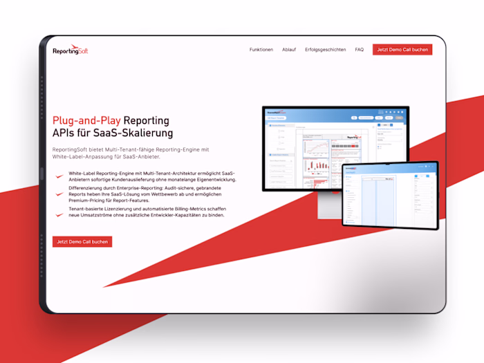SaaS Landing Page Design
