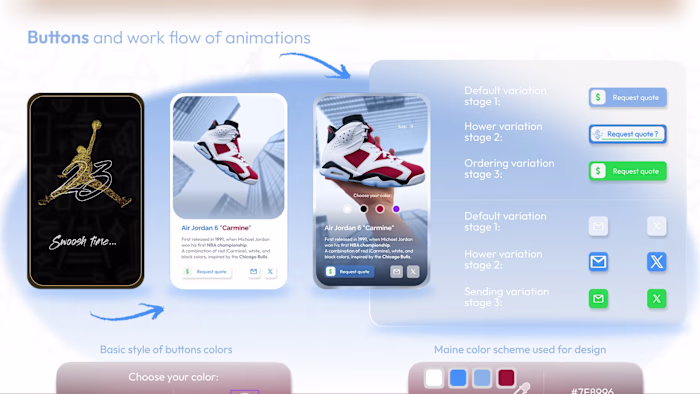 UI/UX Exploration A bold tribute