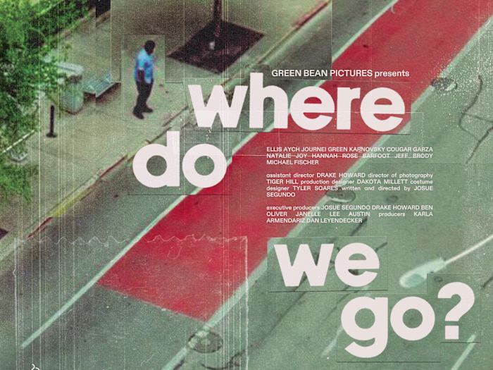 "Where Do We Go?" Poster Design