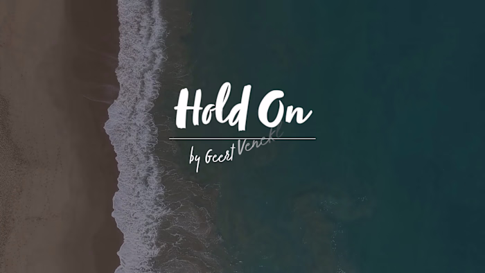 Lyric Video for Hold On