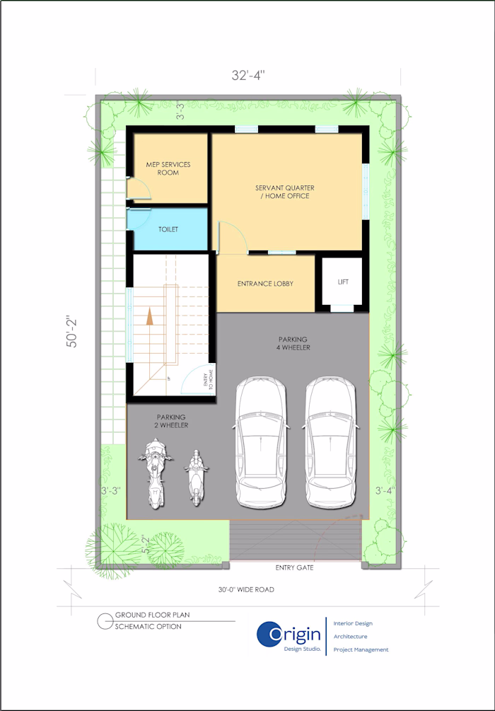 Architectural Design for Duplex Residence