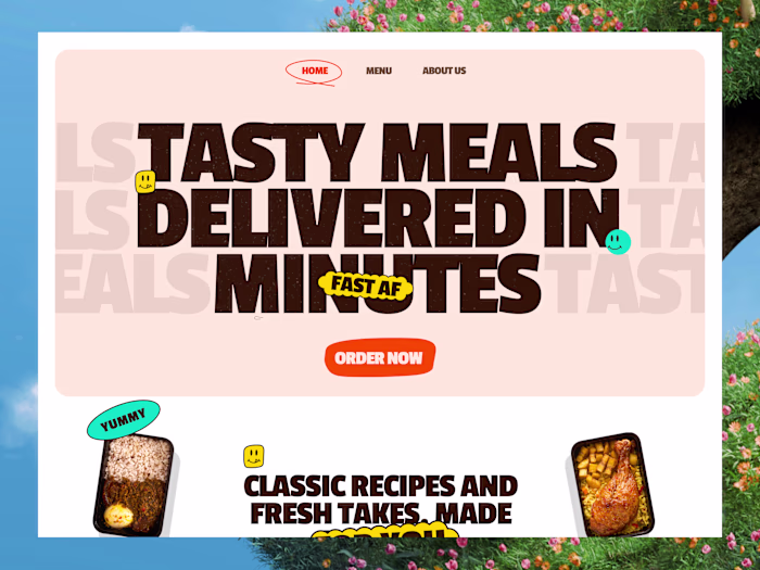 CHOWFAST Website Design and Framer Build