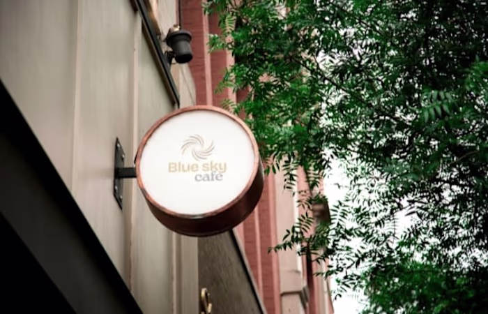 Blue Sky Café Brand Identity Design