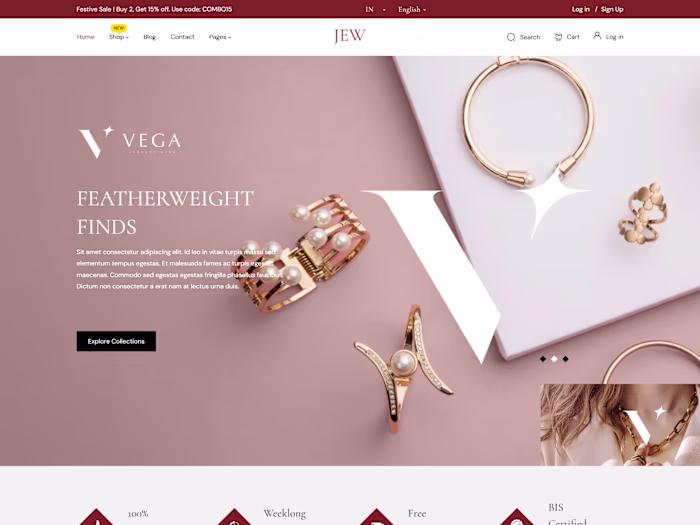 Shopify Jewelry Store